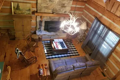 Image de Cabine au bord du lac sur le lac Barkley dans le Kentucky