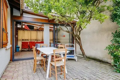 Image de A 400 m de la plage, appartement 5 pers. avec jardin privatif