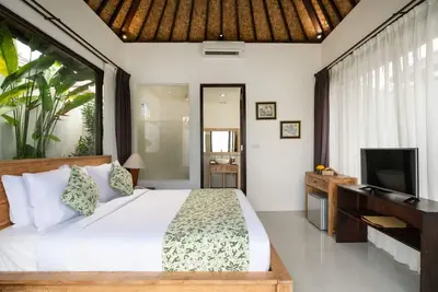 Image de Belle villa au milieu des rizières