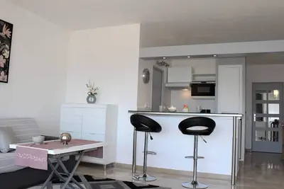 Image de Villeneuve-Loubet : Appartement climatisé, 2 pièces, 4 couchages, parking en option