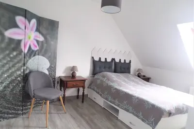 Orchidée, grand appartement lumineux, wifi gratuit, jardin, parking