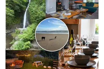 Image de Farmhouse w/ fire pit, log burner, stunning views & dining room