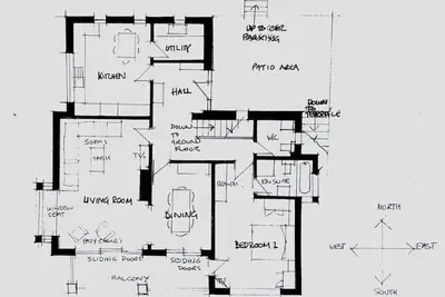 Image de Stunning house on the cliff overlooking Crantock Beach and the Gannel estuary
