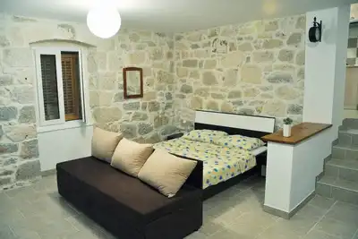 Garçonnière avec la terrasse Veli Rat, Dugi otok (As-15006-a)