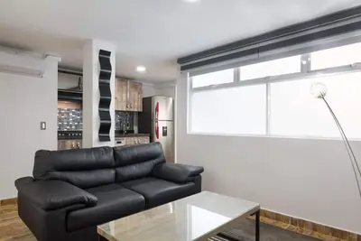 Image de Sécurité de la zone Poblado Exito de Ac à deux chambres et bain à remous