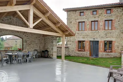 Image de Maison rénovée 2019, idéale familles et amis, terrasse, proche ferme laitière
