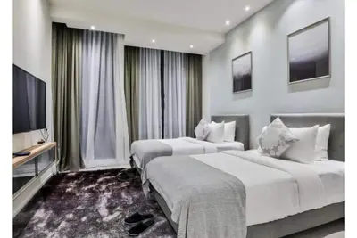 Image de Suite King de Luxe avec Vue sur la Tour Twin 6