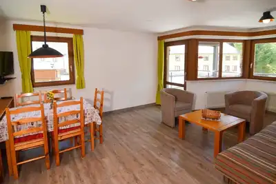 Image de Appartement type 6, 68m², 2 chambres, 1 séjour / chambre, max. 6 personnes
