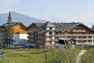 Image de Confortable appartement avec Wifi, piscine, Tv, balcon, animaux admis, vue panoramique et parking