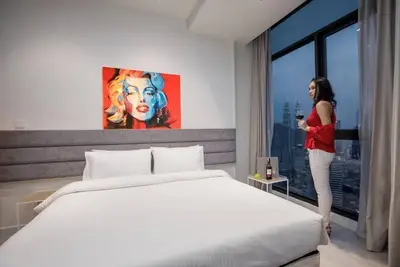 Image de Suite King de Luxe avec Vue sur la Tour Twin 26