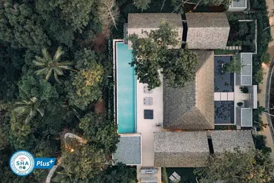 Image de Villa 4 Chambres avec Piscine et Vue sur Océan à Coconut Island, Phuket