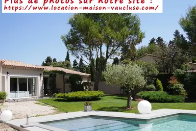 Image de Maison climatisée avec piscine chauffée au pieds du Ventoux, sur 5000m2