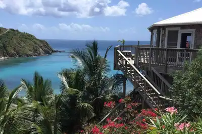 Image de Privé Beachfront Villa (accepté de Cc)