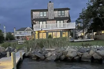 Image de Directement sur la baie de Barnegat - à quelques pas de la plage!