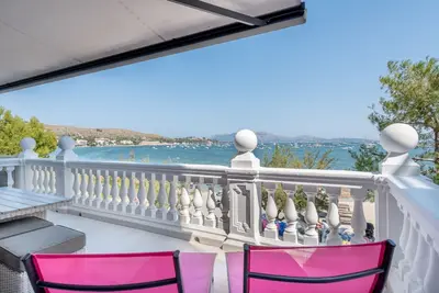 Image de Appartement fantastique climatisé avec terrasse, vue sur mer et Wi-Fi
