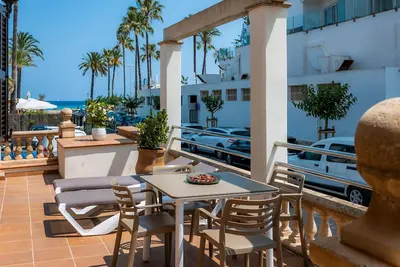 Appartement de vacances Dofí Sur la plage avec terrasse et vue sur mer