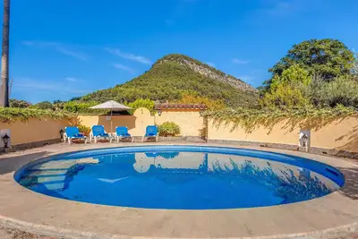 Finca \"La Sort Llarga\" avec vue sur les montagnes, piscine, climatisation, Wi-Fi, terrasse et jardin