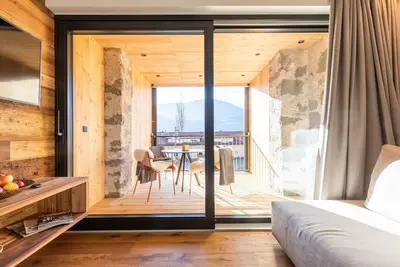 Image de Appartement \"Innerbachlerhof Mut\" avec Wi-Fi, climatisation, jardin et piscine