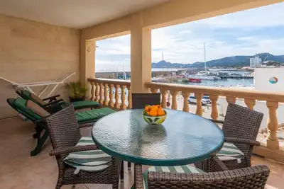 Vacances \"Appartement Maritim\" avec vue sur la mer, vue sur les montagnes, Wi-Fi et terrasse