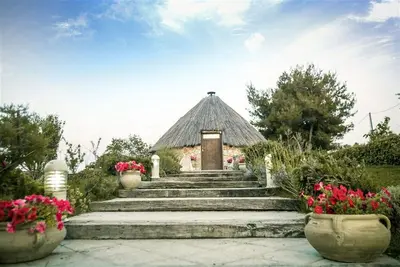 Image de Maison de vacances extravagante \"Pinnetta Sarda\" avec Wi-Fi, climatisation et jardin