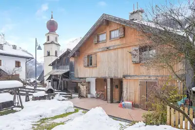 Image de Charmant appartement \"Villetta Crepaz\" avec vue sur les montagnes, balcon, terrasse et jardin