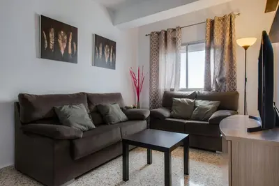 Image de Appartement central \"La Luz en Conil\" près de la plage avec climatisation, vue sur mer et balcon