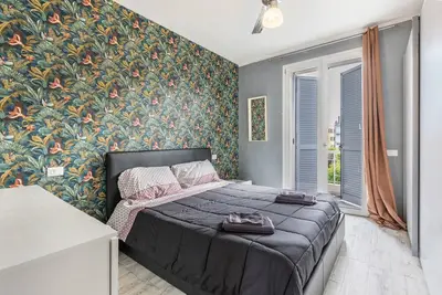 Maison de vacances 'Maxi House' avec terrasse privée, balcon et climatisation