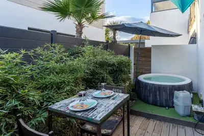 Artemis - Studio terrasse - Accès direct plage
