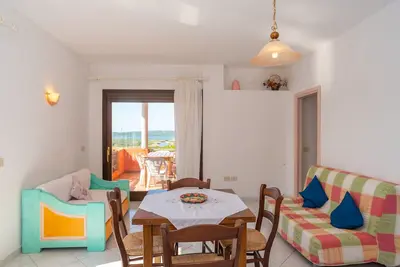 Appartement \"Conchiglia Rosa\" avec jardin partagé, vue sur la mer et Wi-Fi