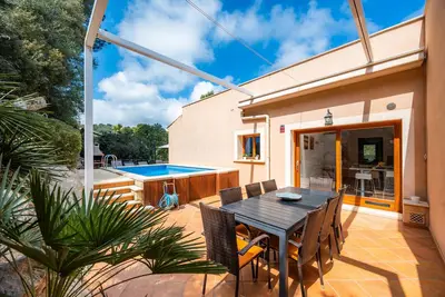 Image de Charmante maison avec piscine - Casa S’Arbosera