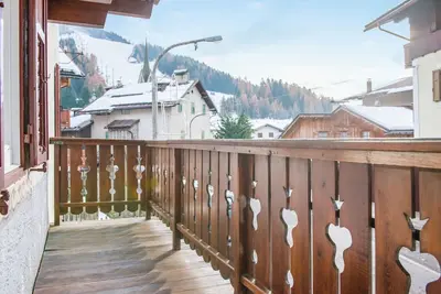 Image de Appartement 'Ciasa Micelin - San Giovanni' avec vue sur la montagne, jardin partagé et Wi-Fi