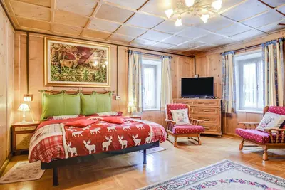 Image de Appartement 'Ciasa Micelin - Clara' avec vue sur la montagne, jardin partagé et Wi-Fi