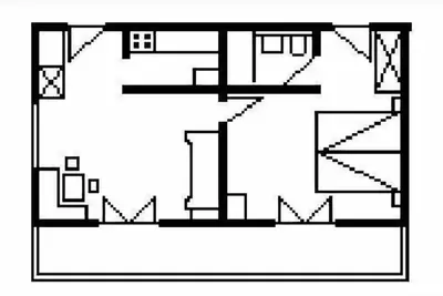 Image de Appartement pour jusqu'à 4 personnes, 40 m²