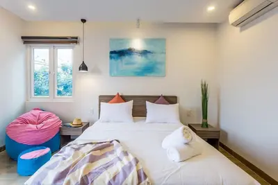 ✰ DÉPART Gratuit✰1br Apt avec balcon✰Lumière naturelleat (# 04)