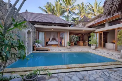 Image de Villa de luxe 2 Br avec piscine privée à débordement