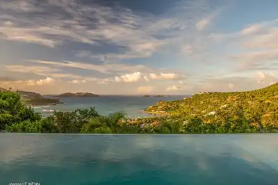 Image de Villa Alice Sea View On The Bay Of St Jean And The Airport Beaches And Trade