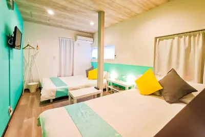 Image de Usj 2 stops UmedaDotonbori 8mins TiffanyBlue theme Sv3 - Sakura Villa Room 103 / Osaka Ōsaka