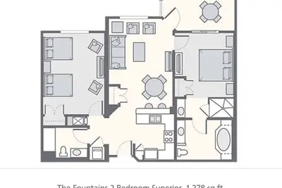 Image de Villa Supérieure de Luxe 2 Chambres, Orlando Floride (1948975)