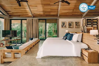 Image de Villa 2 Chambres avec Piscine et Vue sur Océan à Coconut Island, Phuket