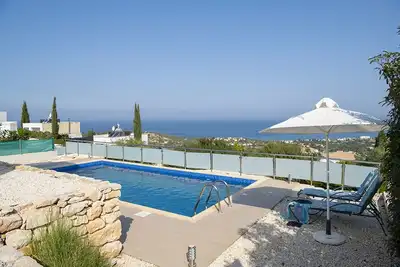 Image de Villa Mila, villa de luxe 3bdr Latchi avec piscine et vue panoramique sur la mer