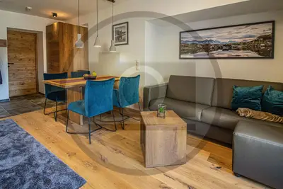 Image de moderne Ferienwohnung Mariapf.