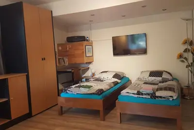 '4er Müggelwaldzimmer' calme + confortable appartement à Köpenick m. Jardin