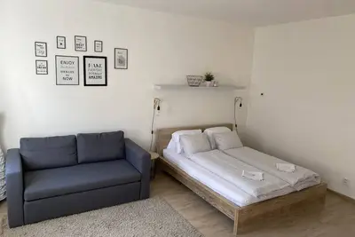 Image de Appartement avec Tv, Wifi gratuit et parking gratuit