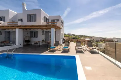 Turquoise Villa - Naxian Sunset Villas complex - Private Pool