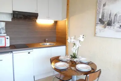 Image de Studio cosy pour 4 à Saint-Lary-Soulan avec balcon au sud