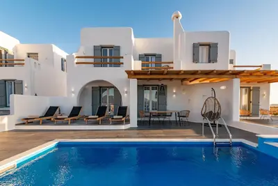 Sand Villa - Naxian Sunset Villas complex - Private pool