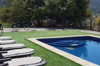 Image de Rural house 3 with pool and garden with barbecues