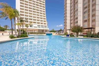 Image de Bel appartement pour 4 personnes avec Wifi, piscine, climatisation, Tv, terrasse et parking