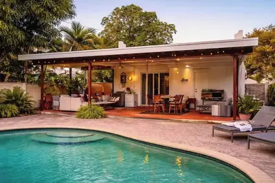 Image de Modest, Simple house in Brickell/Miami with Private Pool