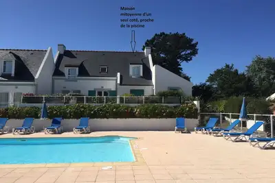 Image de Maison de vacances de 56 m2 dans résidence avec piscine chauffée proche plages